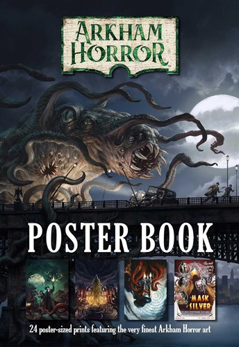 ACOASMMKEE005 Art Of Arkham Horror Poster Book published by Aconyte Books