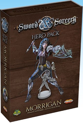 AREGRPR113 Sword And Sorcery Board Game: Morrigan Hero Pack published by Ares Games