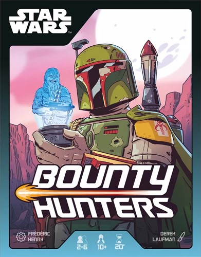 ASMZYGBH01EN Star Wars Bounty Hunters Card Game published by Asmodee