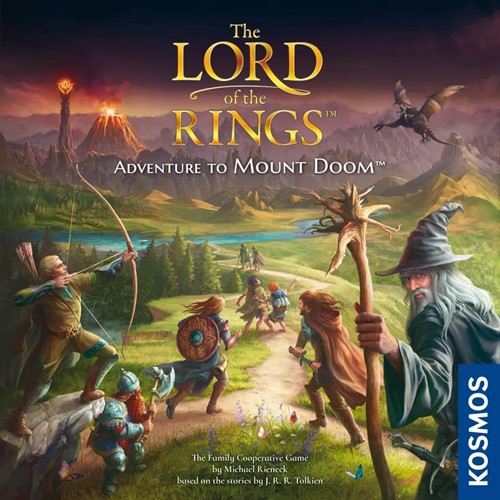 DMGTHK682804 LOTR: Adventure To Mount Doom Board Game (Damaged) published by Kosmos Games