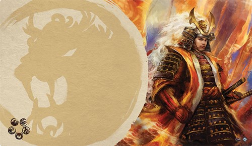 2!FFGL5S08 Legend Of The Five Rings LCG: Right Hand Of The Emperor Playmat published by Fantasy Flight Games