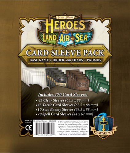 Heroes Of Land Air And Sea Board Game: Sleeve Pack