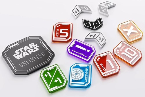 GGS60111ML Star Wars: Unlimited Premium Tokens published by Gamegenic