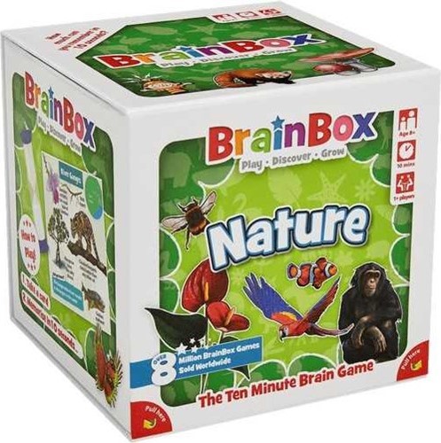 GRE124403 BrainBox Game: Nature (Refresh 2022) published by Green Board Games