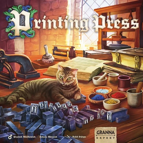 Printing Press Board Game