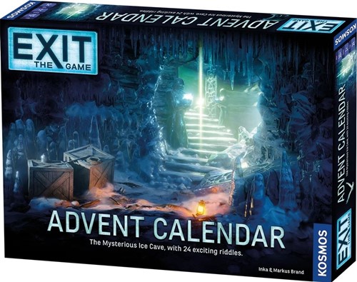 THK693206 EXIT Card Game: Advent Calendar: The Mysterious Ice Cave published by Kosmos Games