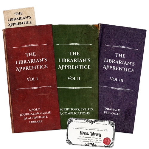 ABT002 The Librarian's Apprentice RPG published by Almost Bedtime Theater