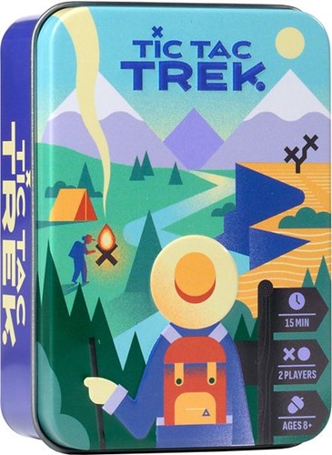 3!ACG091 Tik Tak Trek Board Game published by Alley Cat Games