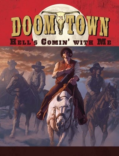 2!AEG05925 Doomtown Reloaded: Hell's Comin With Me Expansion published by Pine Box Entertainment