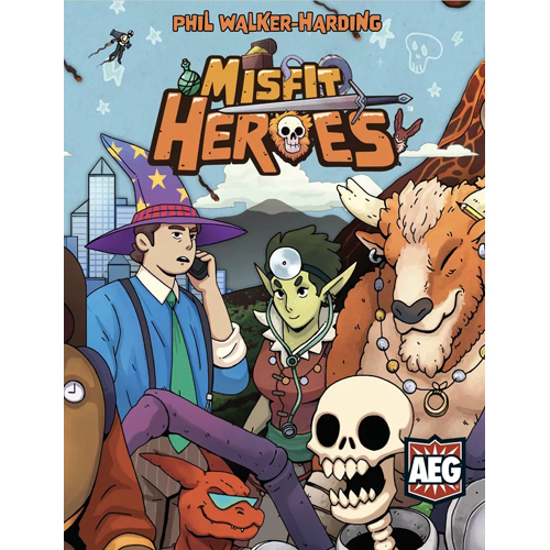 AEG1013 Misfit Heroes Card Game published by Alderac Entertainment Group