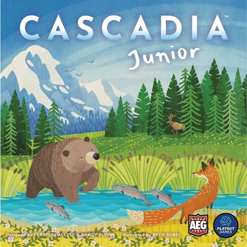 AEG1023 Cascadia Board Game: Junior Edition published by Alderac Entertainment Group