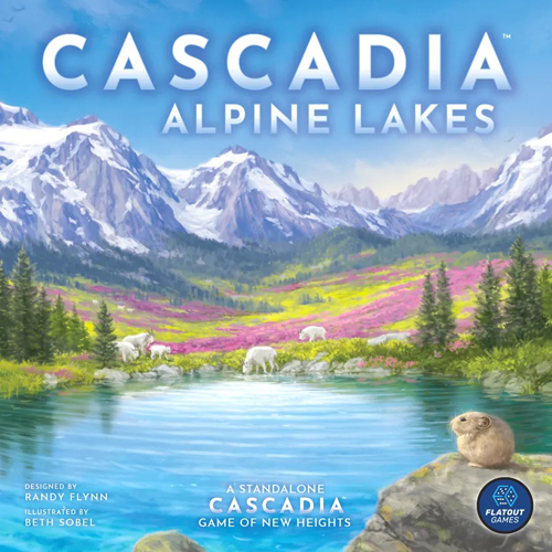 AEG1123 Cascadia Board Game: Alpine Lakes published by Alderac Entertainment Group