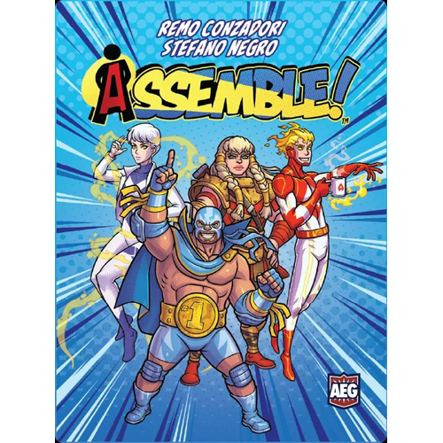 AEG1143 Assemble! Card Game published by Alderac Entertainment Group