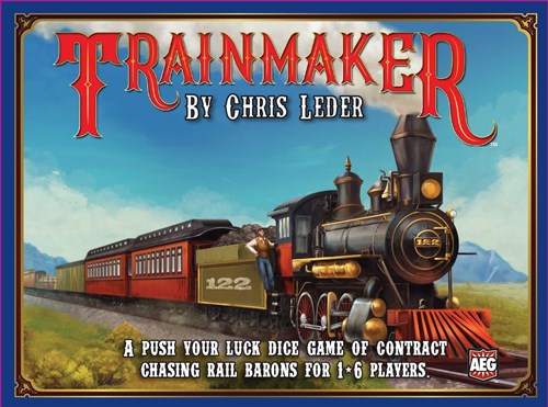 2!AEG7038 Trainmaker Board Game published by Alderac Entertainment Group