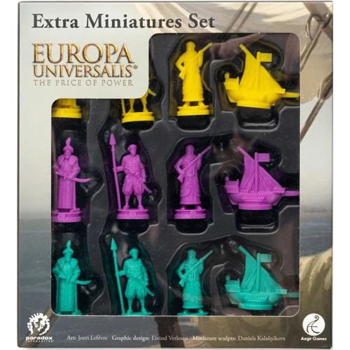 AGEUADD13 Europa Universalis Board Game: Extra Miniatures Set published by Aegir Games