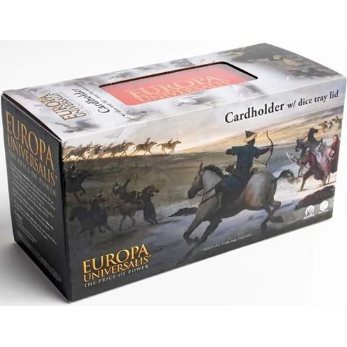 AGEUADD6 Europa Universalis Board Game: Cardholder With Dice Tray Lid published by Aegir Games