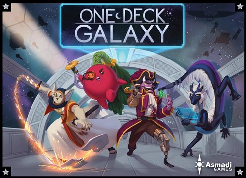 AGL0090 One Deck Galaxy Card Game published by Asmadi Games