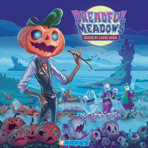 3!AKS002004 Dreadful Meadows Board Game published by Arkus Studios