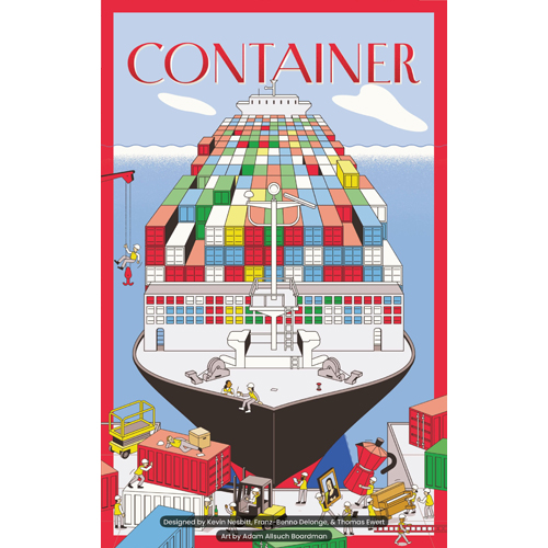 ALLGMECONTSD Container Board Game published by Allplay