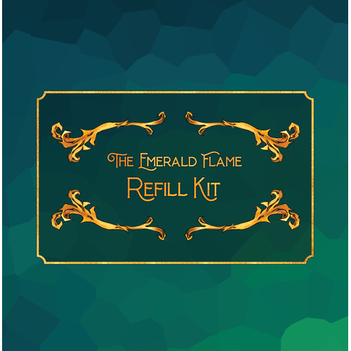 ALLGMEPCEFRK Emerald Flame Adventure Game: Refill Kit published by Post Curious