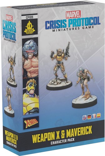 3!AMGCP109 Marvel Crisis Protocol Miniatures Game: Weapon X And Maverick Expansion published by Atomic Mass Games