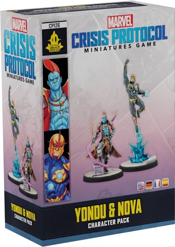 3!AMGCP126 Marvel Crisis Protocol Miniatures Game: Nova And Yondu Pack published by Atomic Mass Games