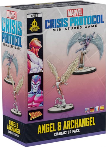 3!AMGCP152 Marvel Crisis Protocol Miniatures Game: Angel And Archangel Expansion published by Atomic Mass Games