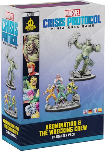 3!AMGCP162 Marvel Crisis Protocol Miniatures Game: Abomination And Wrecking Crew Expansion published by Atomic Mass Games