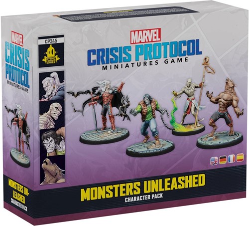 AMGCP245 Marvel Crisis Protocol Miniatures Game: Monsters Unleashed Character Pack published by Atomic Mass Games