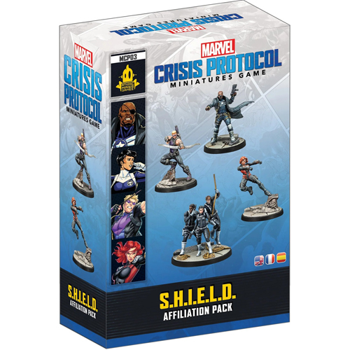 AMGMCP03 Marvel Crisis Protocol Miniatures Game: S.H.I.E.L.D Affiliation Pack published by Atomic Mass Games