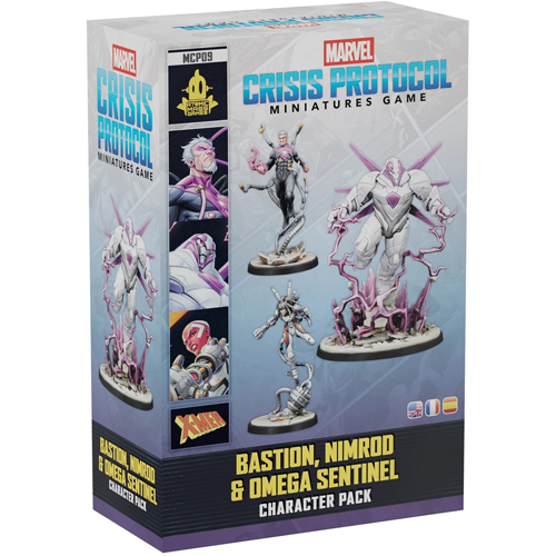 AMGMCP09 Marvel Crisis Protocol Miniatures Game: Bastion, Nimrod And Omega Sentinel published by Atomic Mass Games