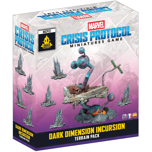 AMGMCP12 Marvel Crisis Protocol Miniatures Game: Dark Dimension Incursion Terrain Pack published by Atomic Mass Games