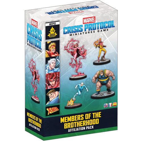 AMGMCP15 Marvel Crisis Protocol Miniatures Game: Members Of The Brotherhood Affiliation Pack published by Atomic Mass Games