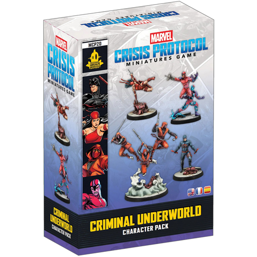 AMGMCP20 Marvel Crisis Protocol Miniatures Game: Criminal Underworld Character Pack published by Atomic Mass Games