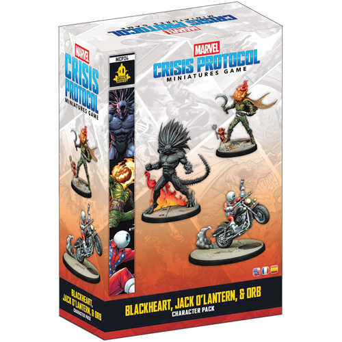 AMGMCP24 Marvel Crisis Protocol Miniatures Game: Blackheart, Jack O'Lantern, And Orb published by Atomic Mass Games