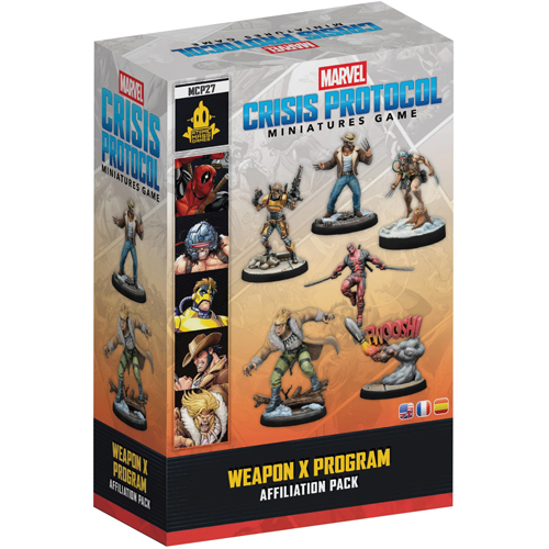 AMGMCP27 Marvel Crisis Protocol Miniatures Game: Weapon X Affiliation Pack published by Atomic Mass Games