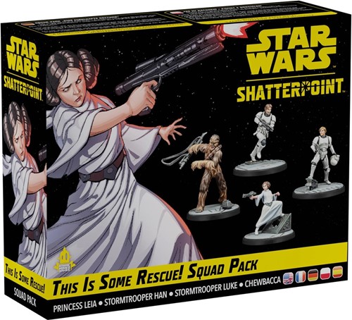 2!AMGSWP41 Star Wars: Shatterpoint: This Is Some Rescue (Princess Leia Squad Pack) published by Atomic Mass Games