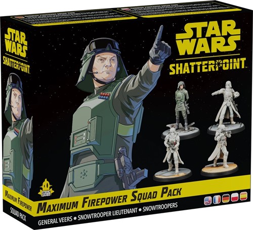 3!AMGSWP46 Star Wars: Shatterpoint: Maximum Firepower Squad Pack published by Atomic Mass Games