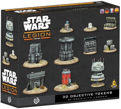 2!AMGSWQ102 Star Wars Legion: 3D Objective Tokens published by Atomic Mass Games