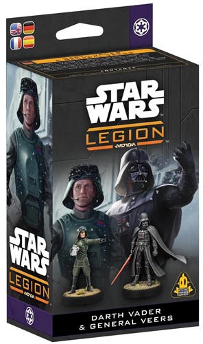 2!AMGSWQ103 Star Wars Legion: Darth Vader And General Veers Character Expansion published by Atomic Mass Games