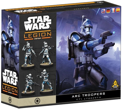 2!AMGSWQ133 Star Wars Legion: ARC Troopers Unit Expansion published by Atomic Mass Games