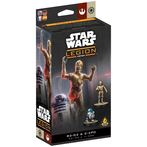AMGSWQ142 Star Wars Legion: R2-D2 And C-3P0 Operative Expansion published by Atomic Mass Games
