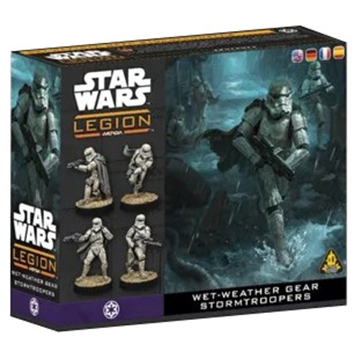 AMGSWQ147 Star Wars Legion: Wet-Weather Gear Stormtroopers published by Atomic Mass Games