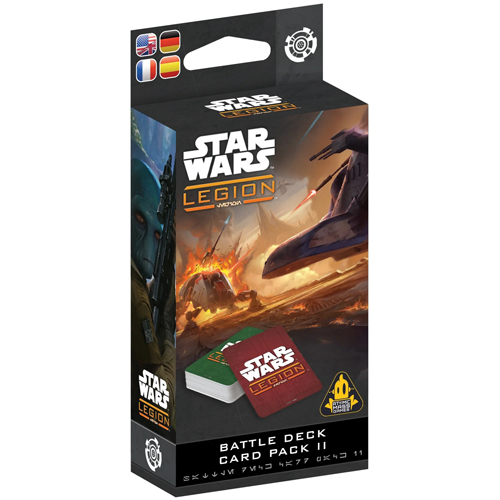 2!AMGSWQ151 Star Wars Legion: Battle Deck Card Pack II published by Atomic Mass Games