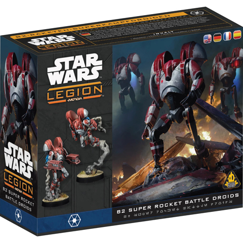 AMGSWQ154 Star Wars Legion: B2 Super Battle Droid Rocket Troopers published by Atomic Mass Games