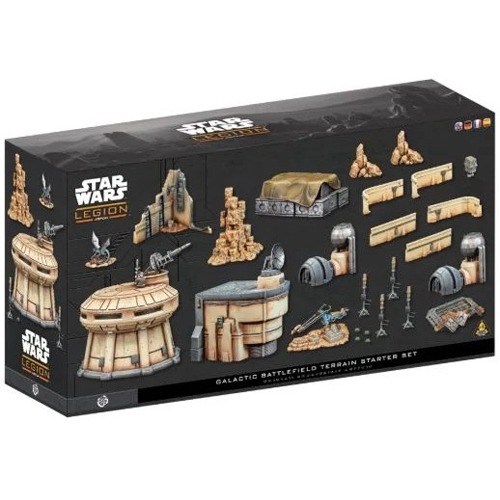 AMGSWQ163 Star Wars Legion: Galactic Battlefield Terrain Starter Set published by Atomic Mass Games