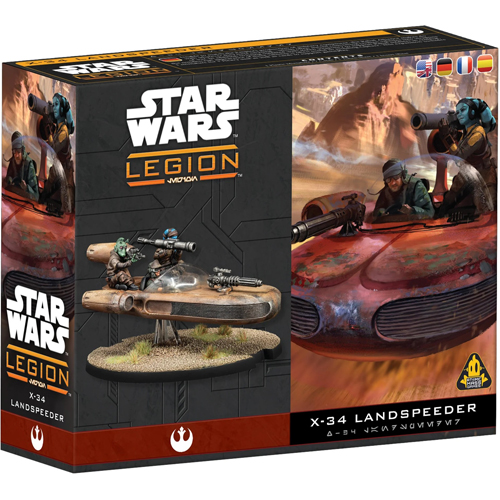 AMGSWQ202 Star Wars Legion: X-34 Landspeeder published by Atomic Mass Games