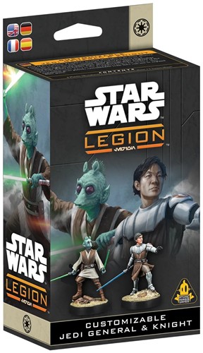 2!AMGSWQ20 Star Wars Legion: Customisable Jedi And Knight published by Atomic Mass Games