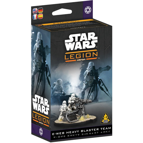 AMGSWQ206 Star Wars Legion: E-Web Heavy Blaster Team published by Atomic Mass Games