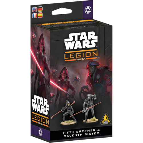 AMGSWQ34 Star Wars Legion: Fifth Brother And Seventh Sister published by Atomic Mass Games